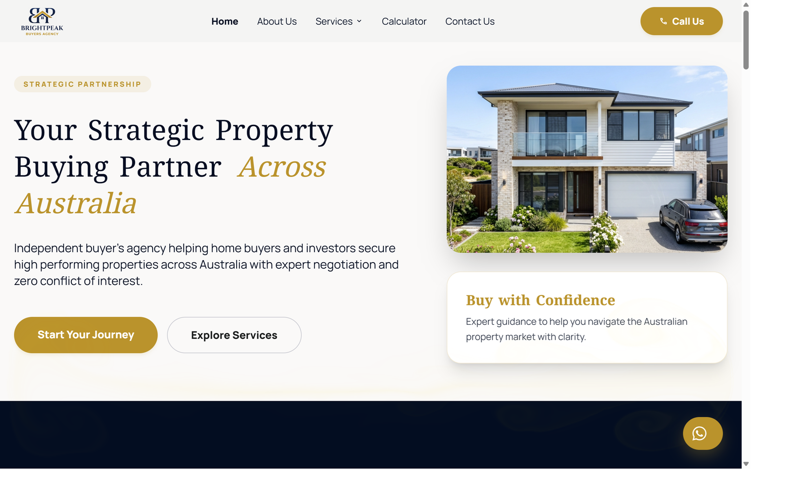 Bright Peak Website Preview