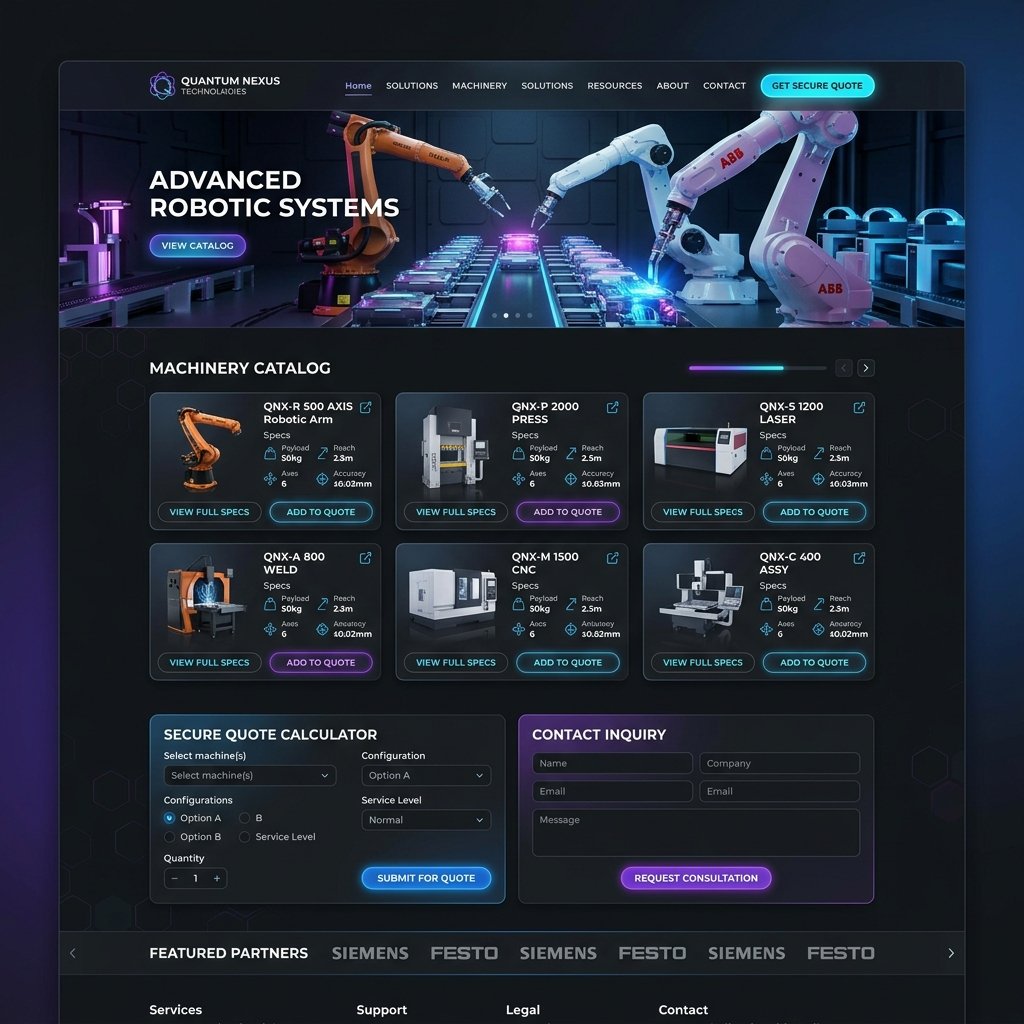 HNify Custom Industrial Web Design Workspace