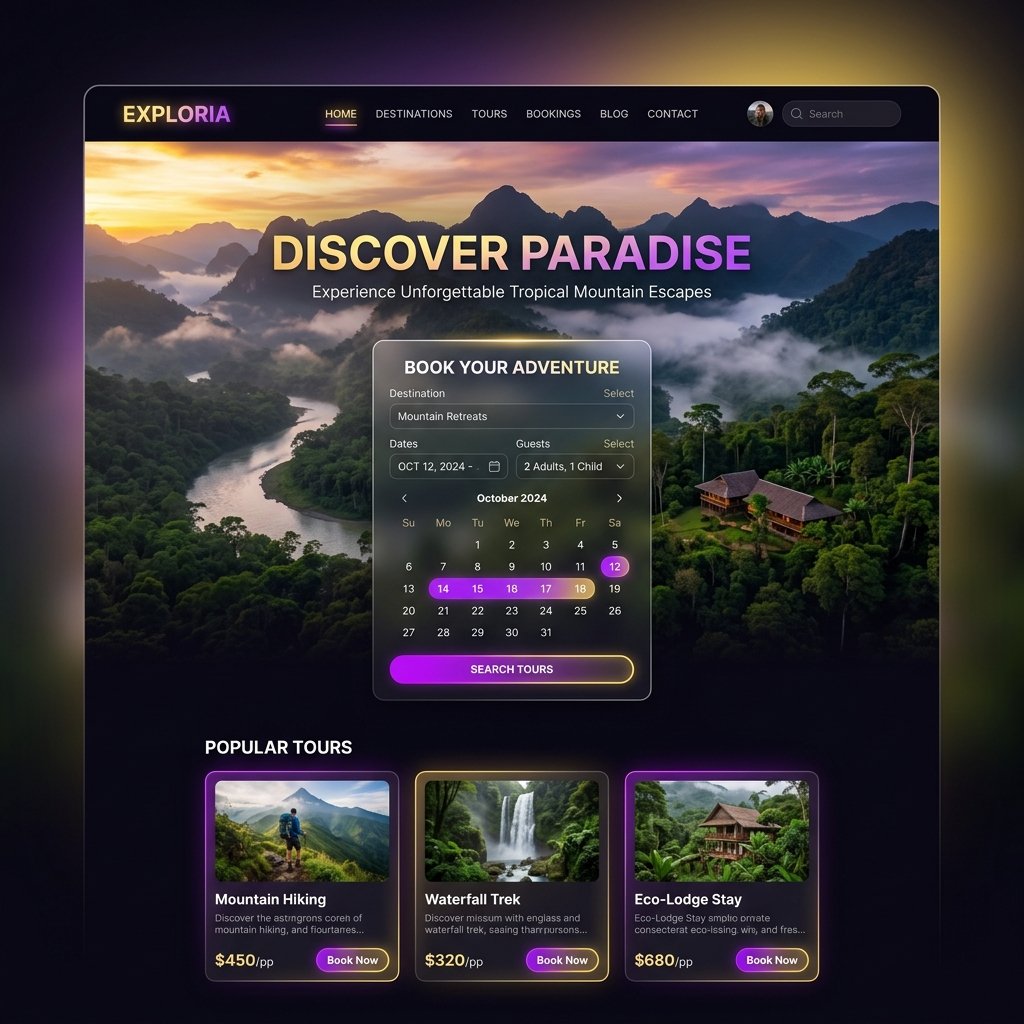 HNify Custom Travel Web Design Workspace